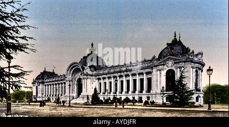 Palais de l'Exposition Universelle, Paris France 1900 Banque D'Images