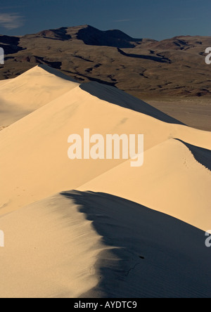 Eureka dunes dans Death Valley National Park, California, USA Banque D'Images