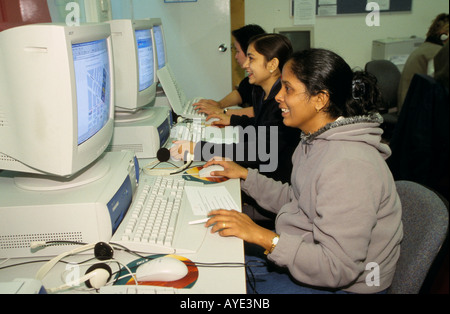 Classe d'anglais migrants, Melbourne, Australie Banque D'Images