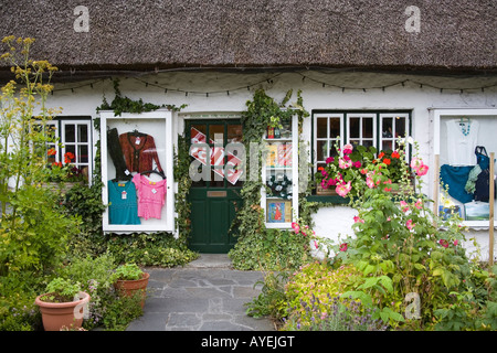 Chaumière Store Village d'Adare County Limerick Irlande Banque D'Images