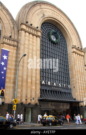 Extérieur de la Centre Commercial Abasto de Buenos Aires Argentine Banque D'Images