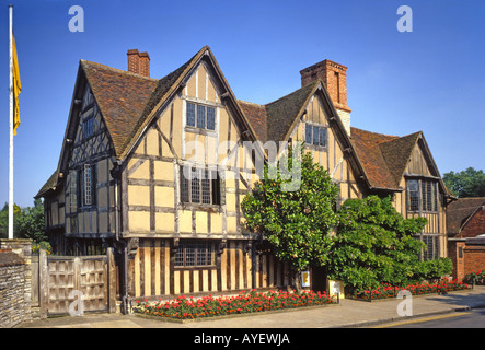 Hall's Croft, accueil de Shakespeare's daughter Susanna. Stratford-upon-Avon, Warwickshire, Angleterre Banque D'Images