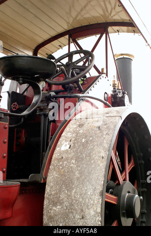 Eve de footplate Fowler machine Banque D'Images