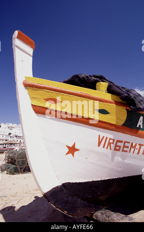 Bateau de pêche algarve Banque D'Images