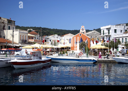 Paxos Gaios Grèce Banque D'Images