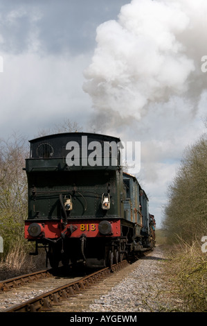 813 Locomotives de chemin de fer à East Somerset Banque D'Images