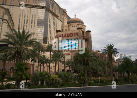 Aladin Casino à Las Vegas Banque D'Images