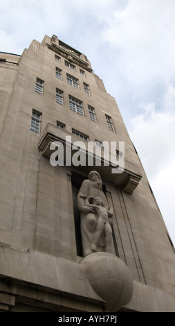 Broadcasting House Portland Place London England UK Banque D'Images