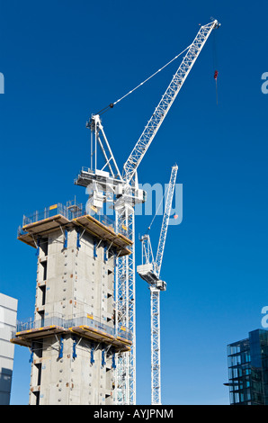 Les travaux de construction en cours de la Banque du Sud Londres Banque D'Images