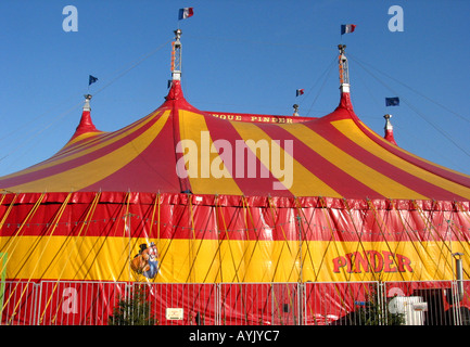 Pinder circus big top,France Banque D'Images