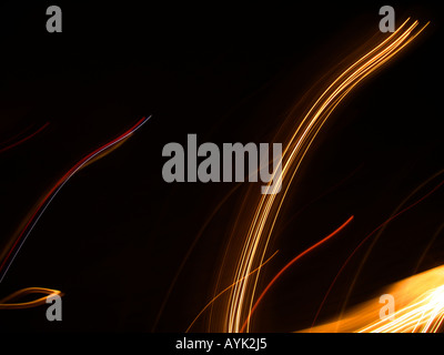 Image abstraite de peinture lumineuse Banque D'Images