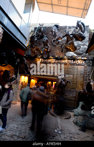 Tunnel de cheval Market, marché de Camden, Camden Town, London Banque D'Images