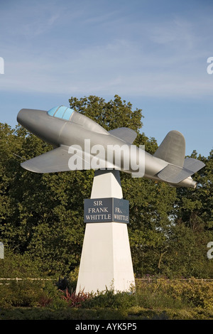 Sir Frank Whittle's Memorial Farnborough Banque D'Images