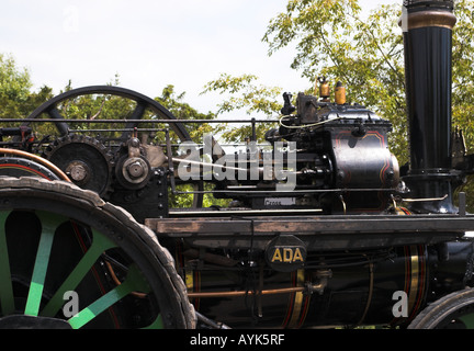 Fowler 7hp moteur de traction construite 1905 nombre de travaux 10373. John Fowler & Co (Leeds) Ltd. Banque D'Images