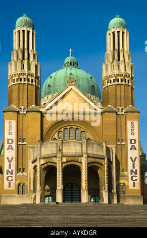 Basilique Nationale du Sacré-coeur la Basilique du Sacré-Cœur de Koekelberg Bruxelles Belgique Europe district Banque D'Images