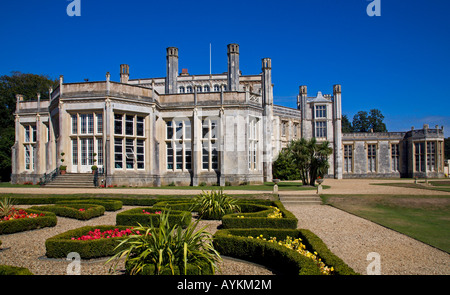 Château de Highcliffe, Highcliffe, Dorset, Angleterre Banque D'Images