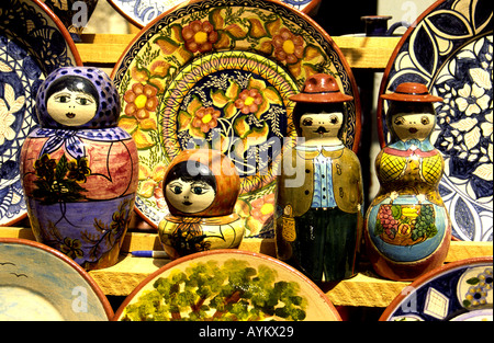 La poterie traditionnelle à vendre Evora Portugal Alentejo Banque D'Images