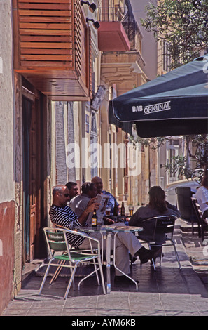 Malte à Gozo Xaghra dans Bar Banque D'Images