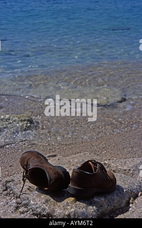 La Turquie près de la plage de Patara en Lycie Kalkan Banque D'Images