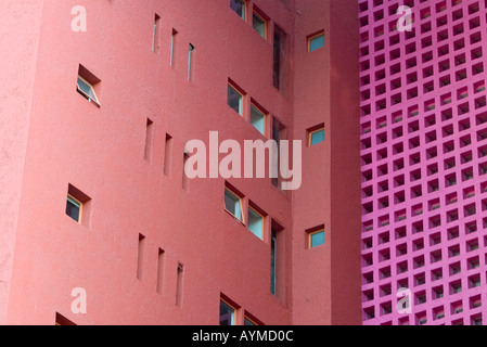 Appartement moderne de haute élévation à Mexico Mexique Banque D'Images