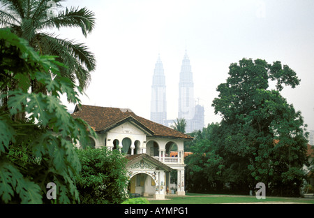 Kuala Lumpur les tours jumelles Petronas Banque D'Images