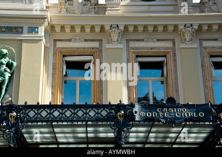 Casino, Monte Carlo, Monaco Banque D'Images