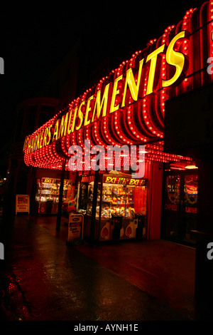 Harkers Amusements à Rhyl Banque D'Images