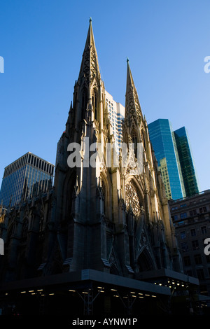 Cathédrale St Saint Patricks Midtown New York City Banque D'Images