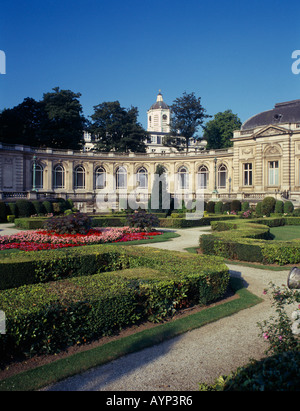 Belgique Brabant Flamand Bruxelles Le Palais Royal et de jardins Banque D'Images