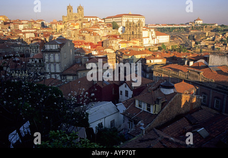 Vue sur Ville Porto Portugal Banque D'Images