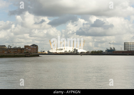 L'O2 arena que l'on appelait auparavant le Millennium Dome, Greenwich, Londres. Banque D'Images