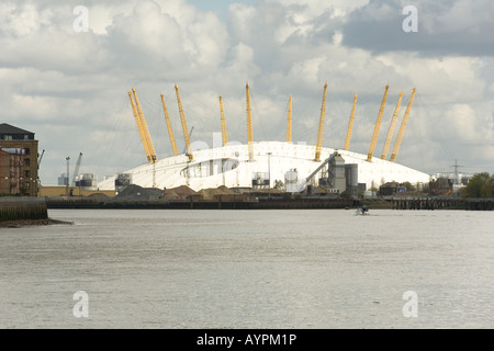 L'O2 arena que l'on appelait auparavant le Millennium Dome, Greenwich, Londres. Banque D'Images