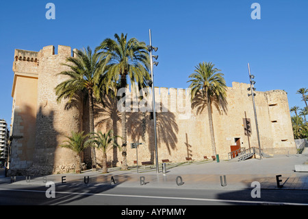 Musée historique et archéologique, palais de ville mauresque, Elche, Elx, Alicante, Costa Blanca, Espagne Banque D'Images