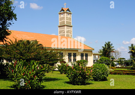 Église de La Fortuna, Costa Rica, Amérique Centrale Banque D'Images