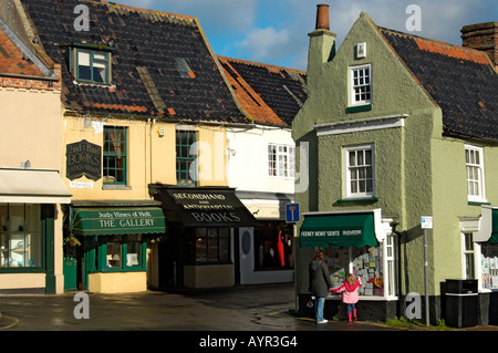 Boutiques et Shopping à Holt Norfolk Banque D'Images