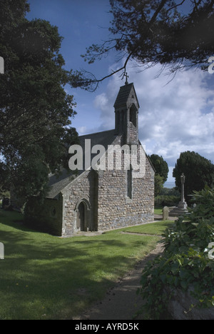 Nicholaston église sur la partie sud de la péninsule de Gower, dans le sud du Pays de Galles. Banque D'Images