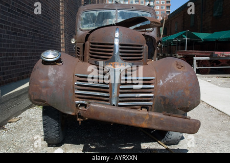 Vieux camion Dodge Fargo Banque D'Images