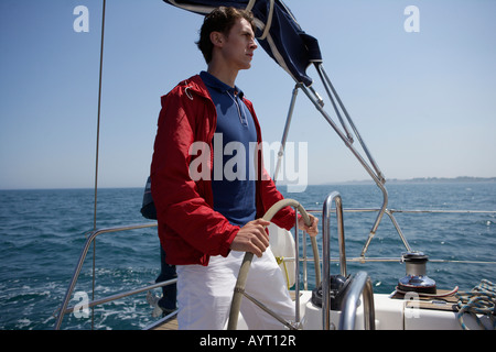 Un bateau de l'homme Banque D'Images