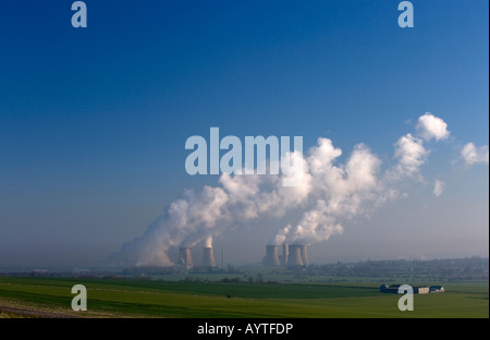 Centrale thermique au charbon, Didcot, Oxfordshire, Angleterre Banque D'Images