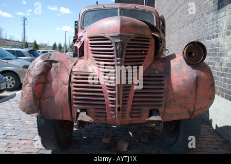 Vieux camion Dodge Fargo Banque D'Images