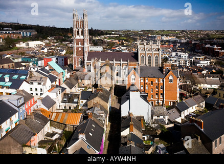 Vue Sur Cork Depuis L'Église Shandon, Rue Church Shandon Cork Irlande, République Banque D'Images