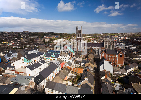 Vue Sur Cork Depuis L'Église Shandon, Rue Church Shandon Cork Irlande, République Banque D'Images