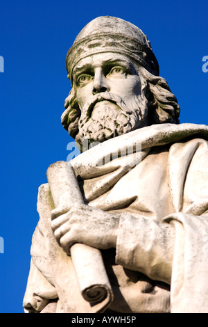 Statue du Roi Alfred. Banque D'Images