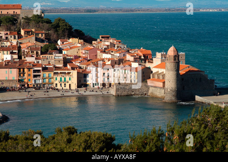 Port de Collioure France Banque D'Images