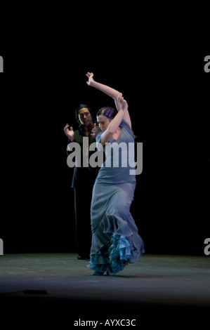 Flamenco à la Flamenco Festival USA à New York City Center Hall à New York USA 29 Jan 2005 Banque D'Images