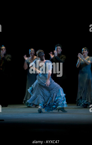 Flamenco à la Flamenco Festival USA à New York City Center Hall à New York USA 29 Jan 2005 Banque D'Images