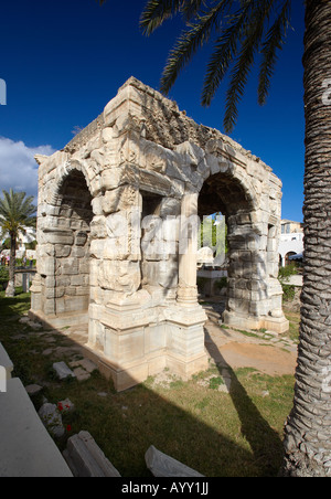 Arc de Triomphe de Marc Aurèle, Tripoli, Libye, Afrique du Nord Banque D'Images