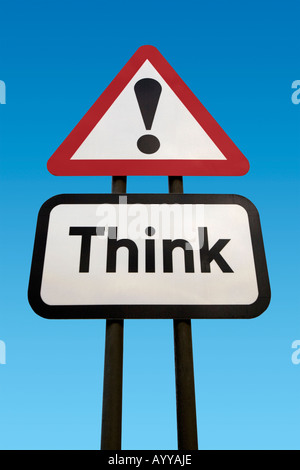 Roadsign - Royaume-Uni Banque D'Images