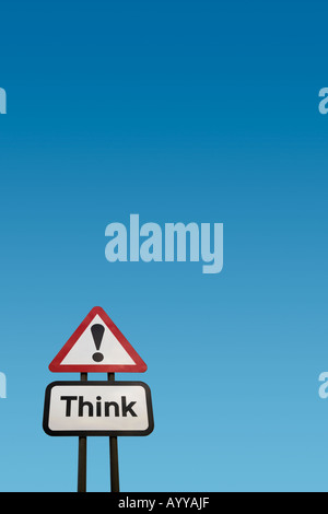 Roadsign - Royaume-Uni Banque D'Images