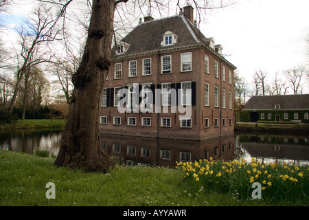 Château Rijnhuizen à Nieuwegein, près d'Utrecht en Hollande Banque D'Images